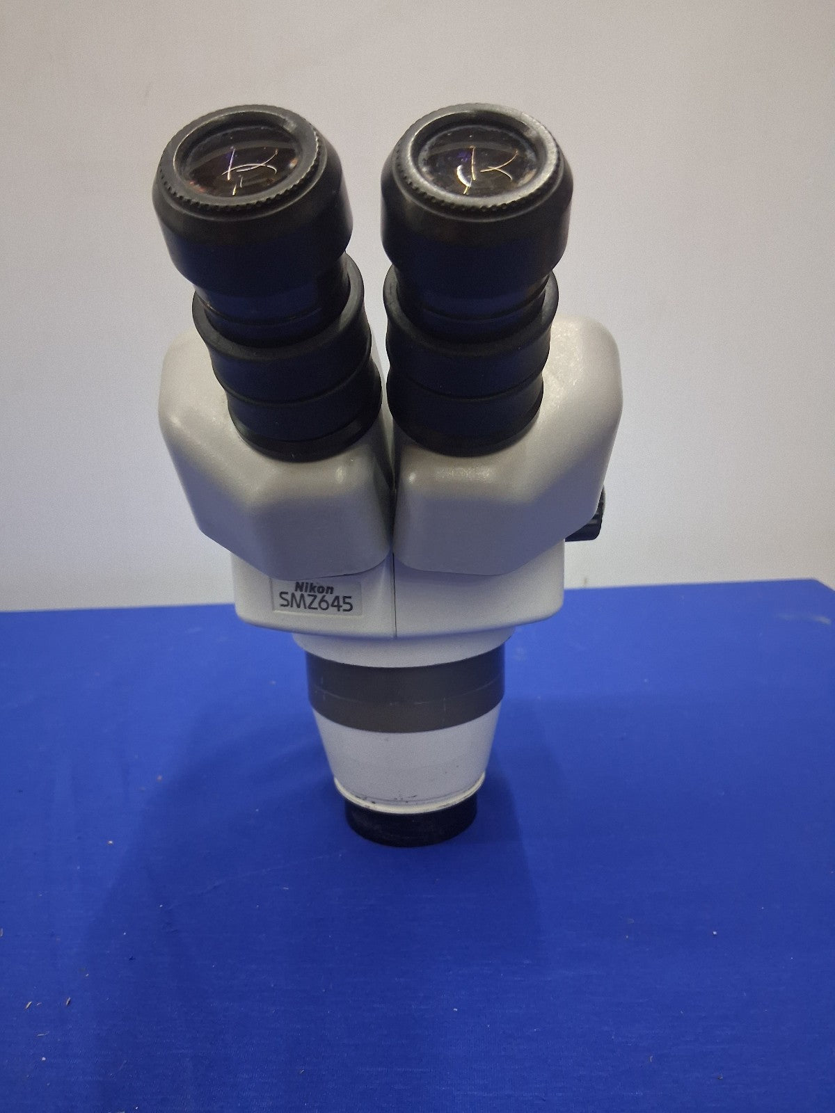 NIKON SMZ645 8-50X BINOCULAR STEREO ZOOM MICROSCOPE HEAD WITH 10X EYEPIECES