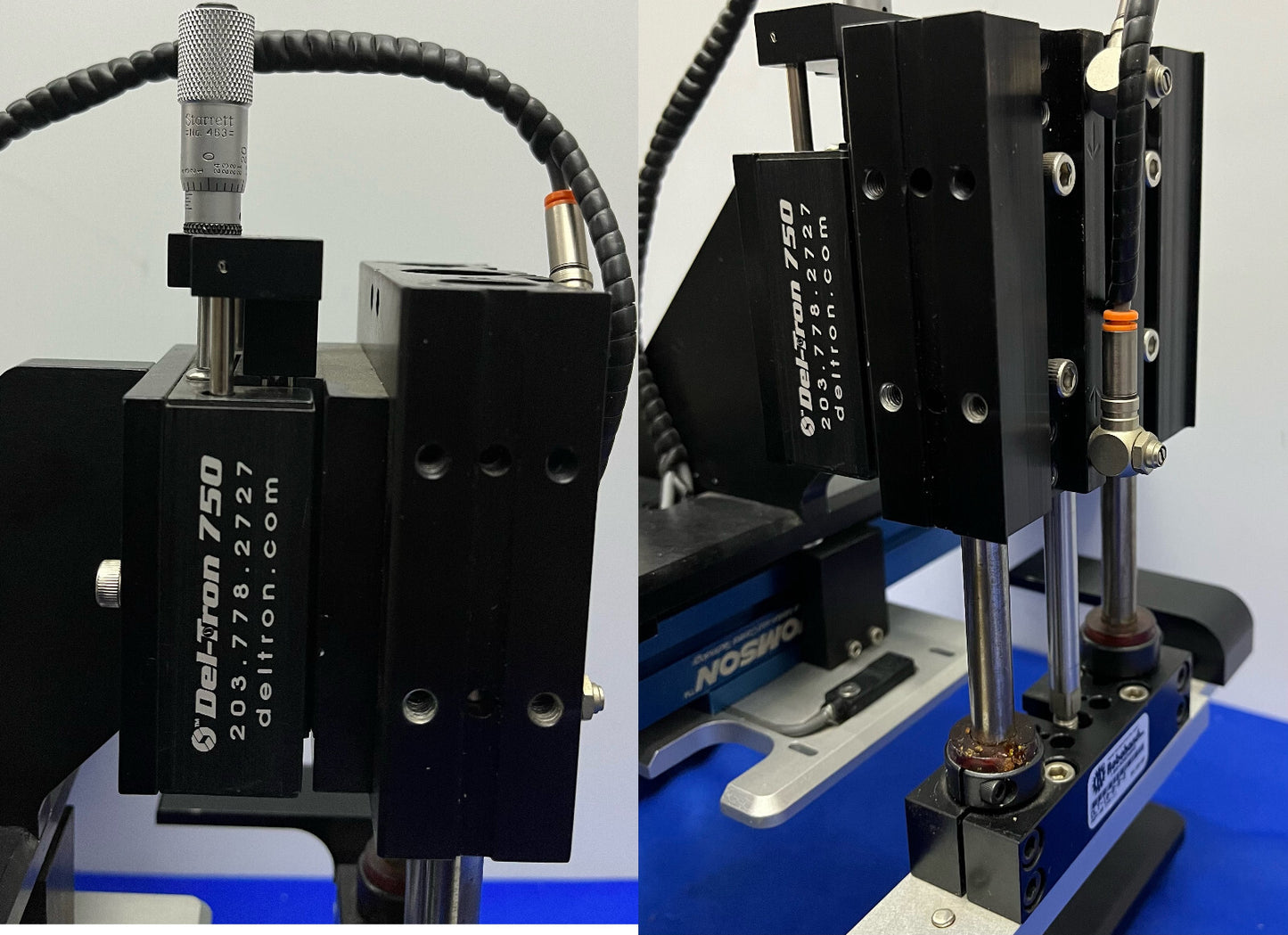 DISPOSITIVO PERSONALIZADO CON ACCIONAMIENTO POR TORNILLO THOMSON MICROSTAGE MS33LEBL400, ROBOHAND DLT-10-BB-2