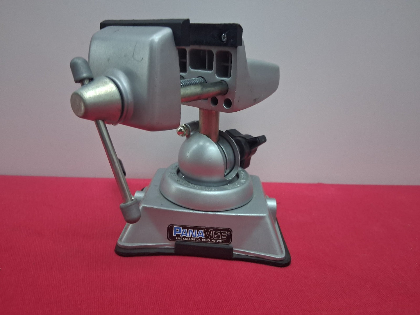 PANAVISE 381 Benchtop Vise Multi Angle with Swivel  Vacuum Base 2.25" Jaws