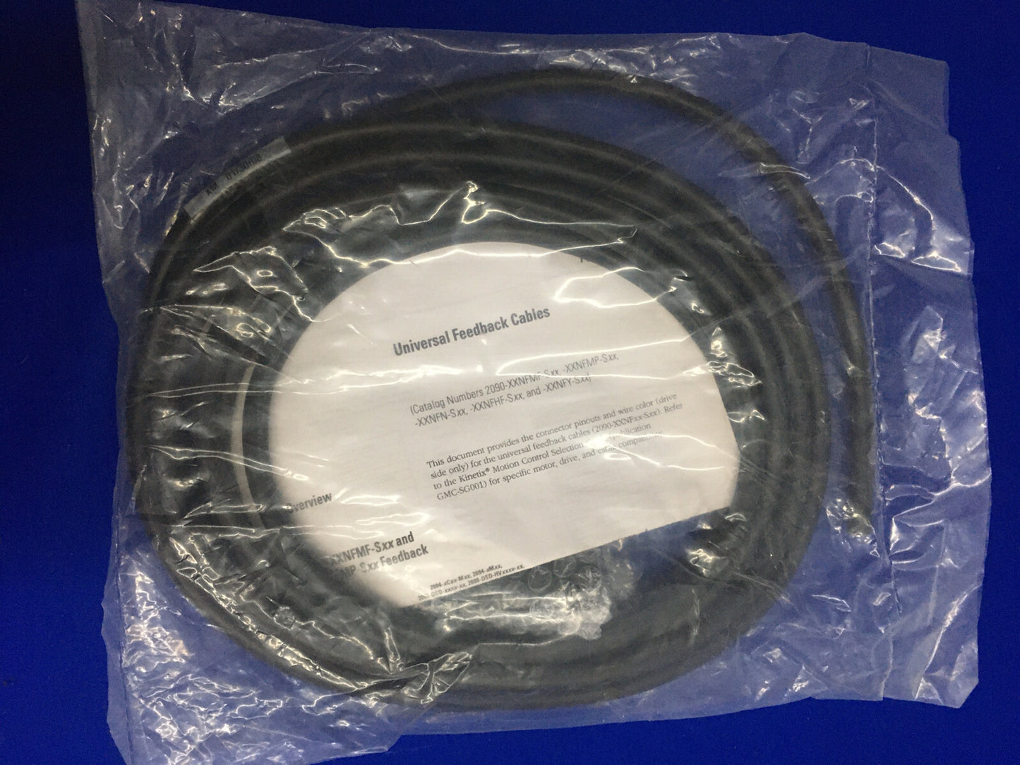 BOLETÍN 2090 CABLE 2090-XXNFY-S05 SERIE A 1 PZ. CABLE