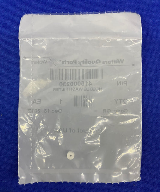 WATERS 415000230 NEEDLE WASH FILTER - 1 PACKAGE CONTAINING QTY 1 FILTER