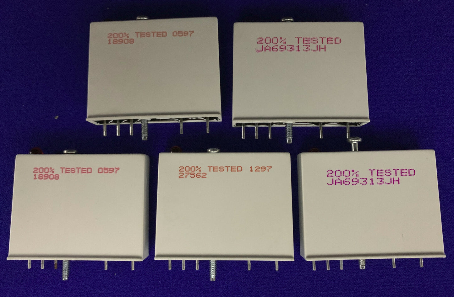 Qté 5 - Modules d'entrée OPTO22 / OPTO 22 GA IDC5 / G4IDC5
