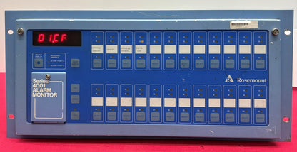 ROSEMOUNT 4001 AM 25P1A101 4001 ALARM MONITOR (EMERSON COMPANY) - PARTS/REPAIR