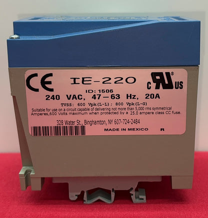 ISLATROL ®  ELITE CONTROL CONCEPTS IE-220 ACTIVE TRACKING ®  AC POWER FILTER