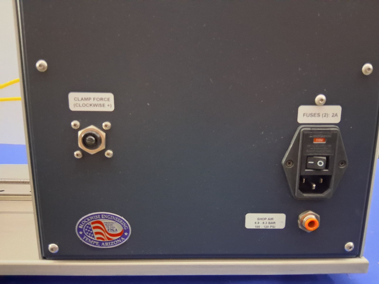 Blockwise Engineering SFA Marker Band Swager 120-220 VAC 2A 50-60 Hz 500 RPM