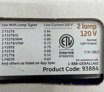 GE PROLINE RESIDENTIAL ELECTRONIC INSTANT-START BALLAST GE232-120RESDIYB - QTY 3