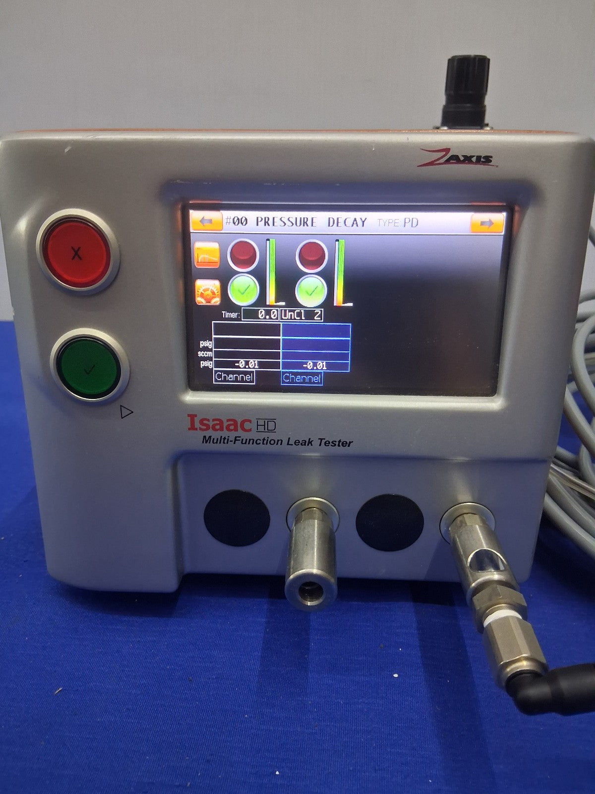 Issac / Zaxis Issac-HD-2PC MULTI FUNCTION LEAK TESTER  10 PSI MODULAR AIR LEAK