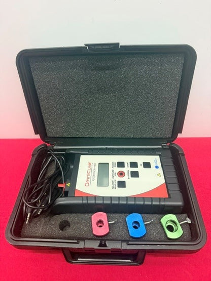 OmniCure R2000 Radiometer with 8mm, 5mm, and 3mm Adapters
