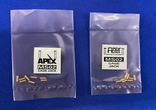 APEX MS02 CAGE JACK - 2 PKGS QTY 8 JACKS EACH