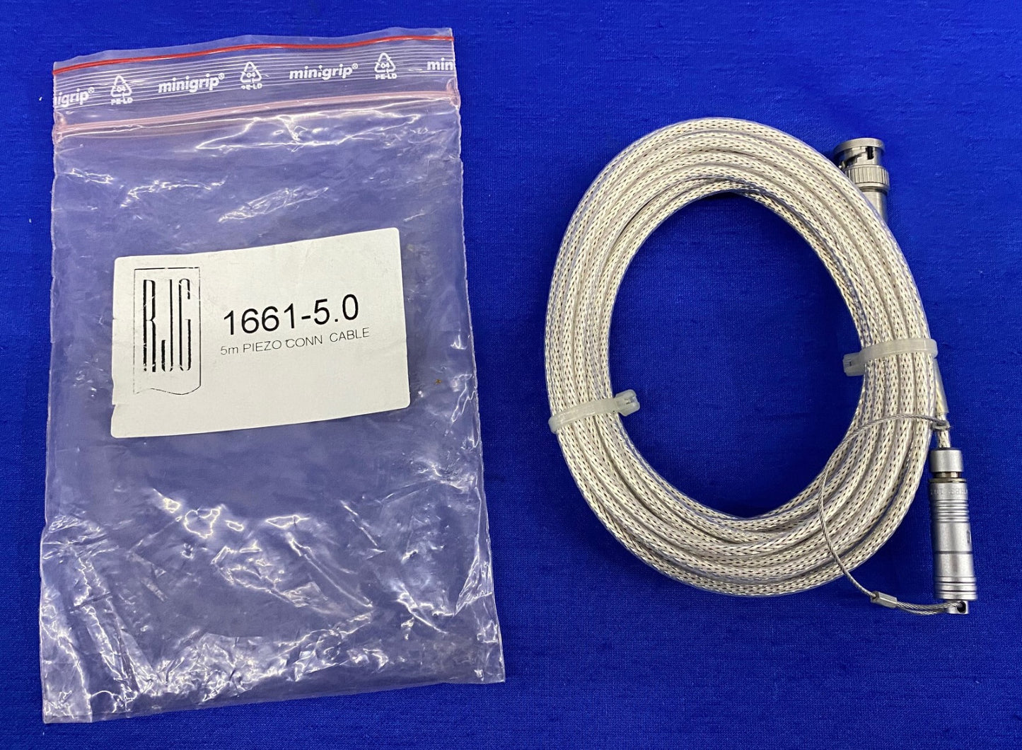 RJG 1661-5.0 5m PIEZO-ANSCHLUSSKABEL/PIEZOELEKTRISCHES SENSOR-ANSCHLUSSKABEL