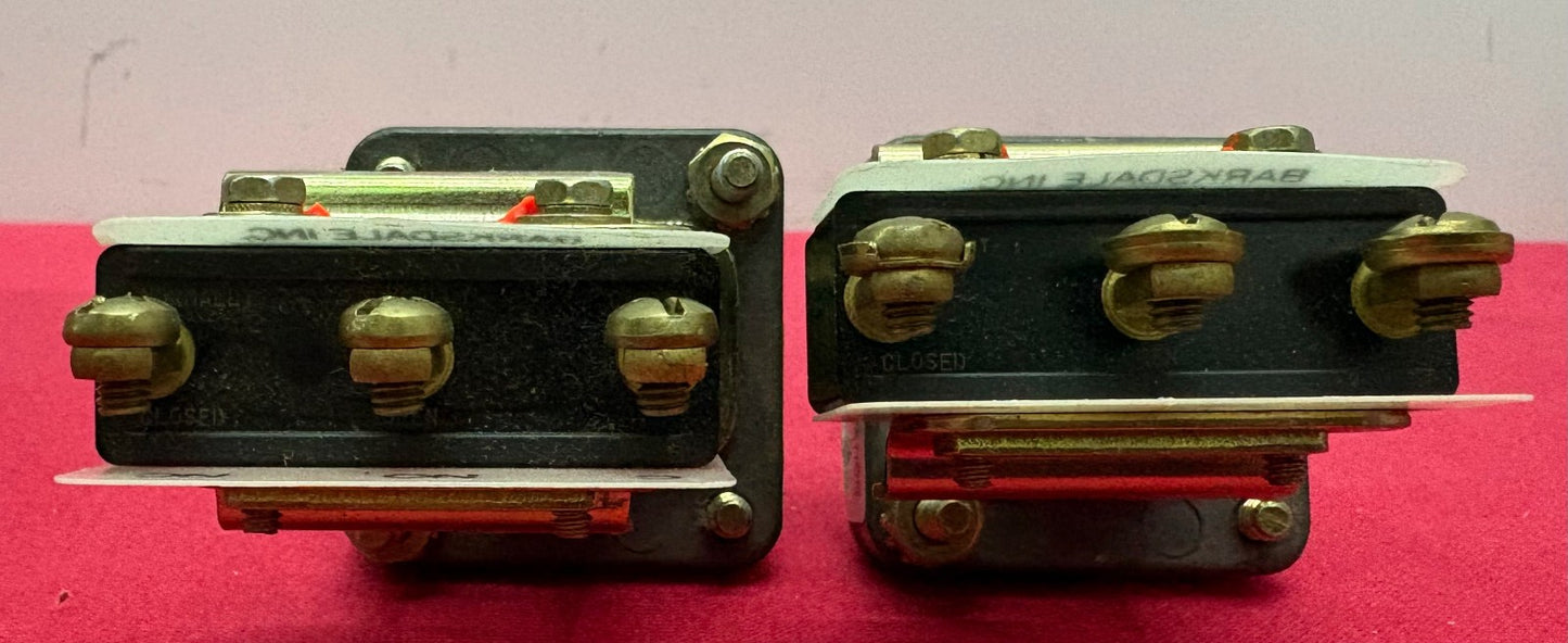 BARKSDALE E1S-H90-BR ECON-O-TROL SERIES PRESSURE SWITCH 3-90PSI - 1 LOT QTY 2