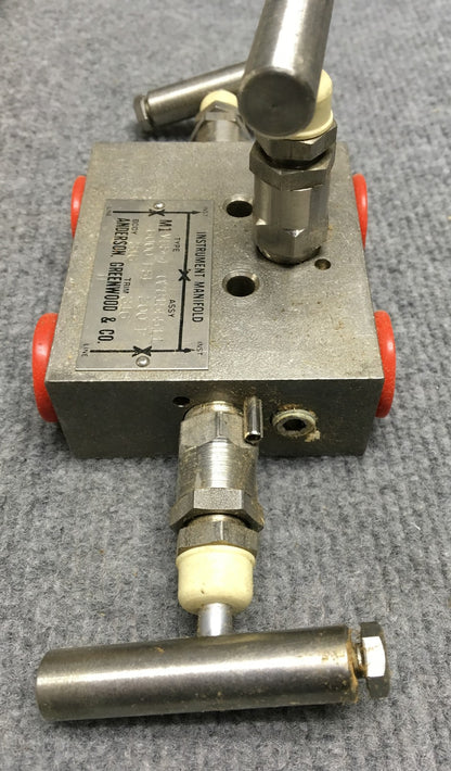 KEYSTONE ANDERSON GREENWOOD TYCO M1VDS-4 02-8155-511 028155511 6000PSI MANIFOLD