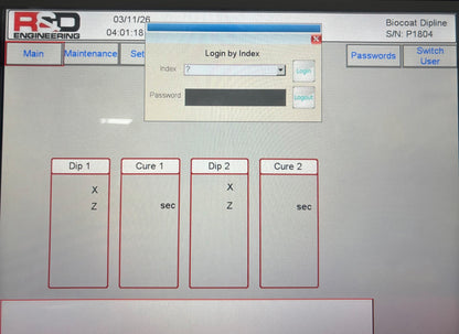 MAPLE SYSTEMS HMI5150XL OPERATION INTERFACE 15” TOUCHSCREEN 1024x768 RESOLUTION