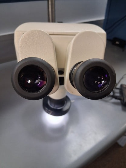 NYOPTICS INC ERGO SPZ MODULE 8-80X ERGONOMIC MICROSCOPE DUAL ARM BOOM STAND LED