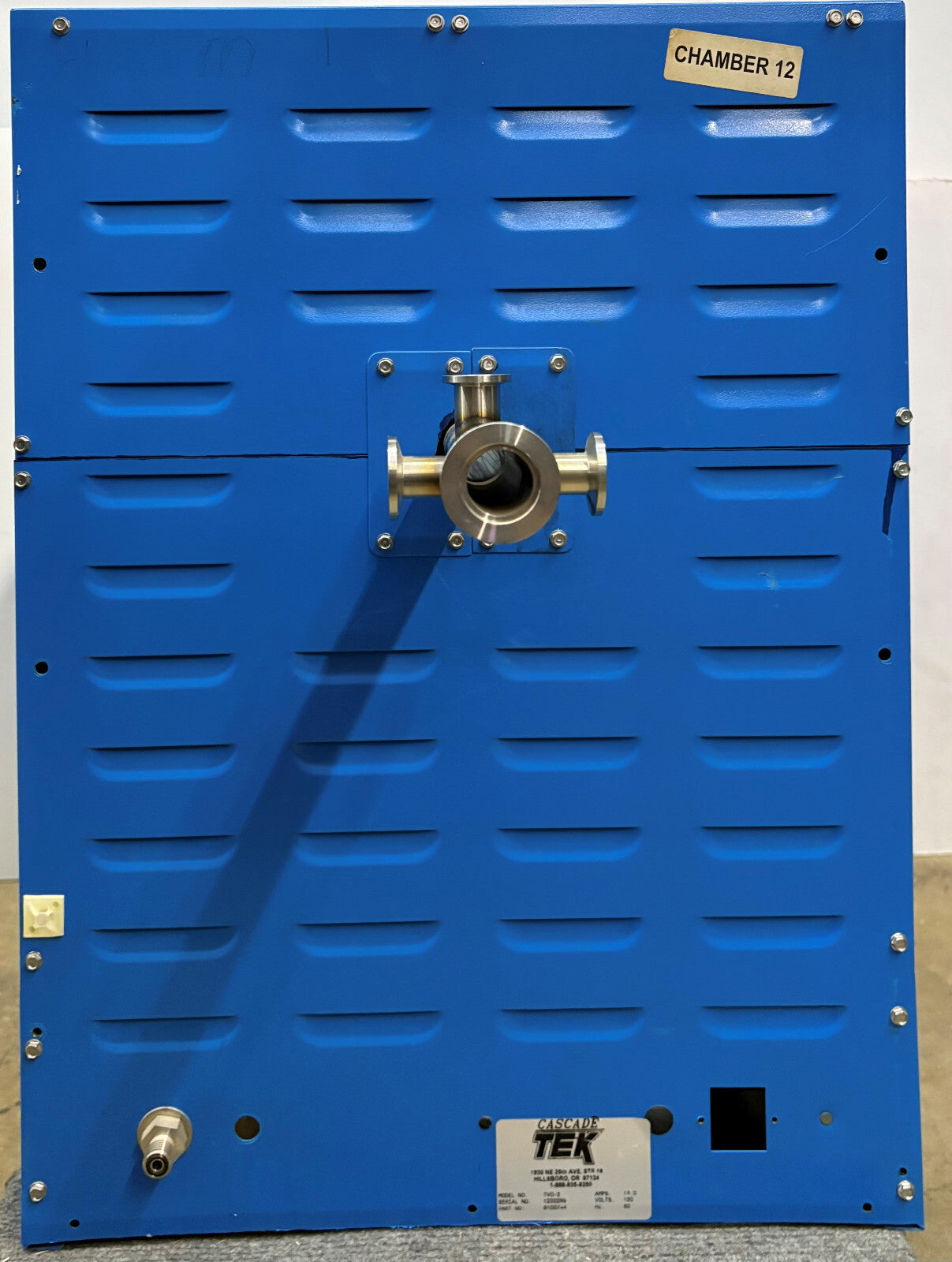 CASCADE TEK 空シェル真空チャンバー ヒート・ポンプ無し TVO-2 9100744 - 部品用