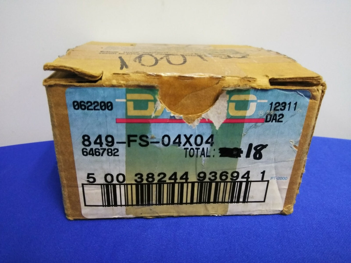 1 PAQUETE/CAJA CANTIDAD DE 18 ADAPTADOR DE CODO DAYCO 849-FS-04X04