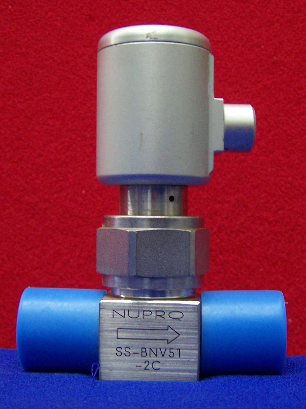 NUPRO SS-BNV51-2C 1/4" FEMMINA VCR VALVOLA SIGILLATA A SOFFIETTO AD ALTA PUREZZA