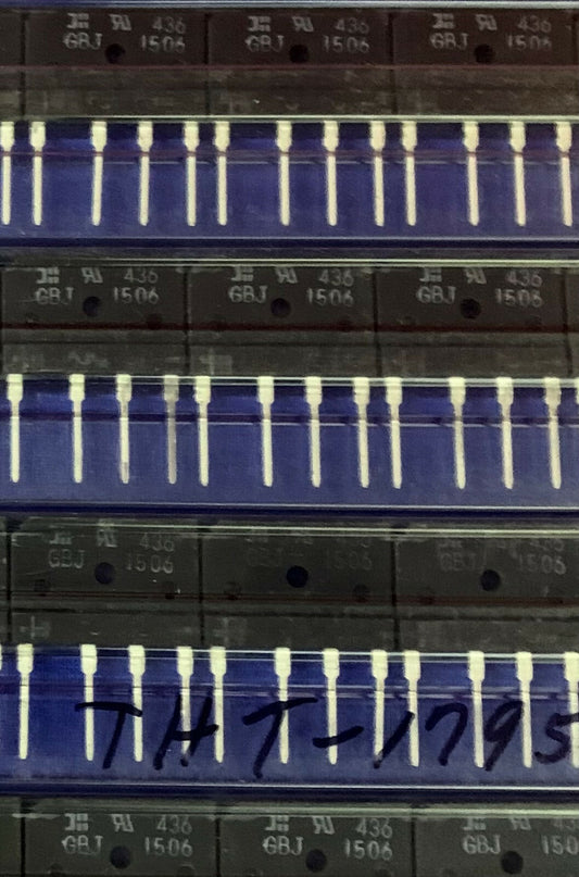 1 LOT 5 TUBES - TOTAL QTY OF 75 Bridge Rectifier Single Phase GBJ1506 GBJ 1506