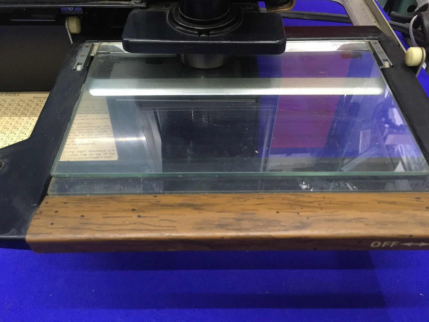 REALIST MICROFORM 3351 REALIST (Microfiche/Microfilm) LEZER VOOR ONDERDELEN/REPARATIE 