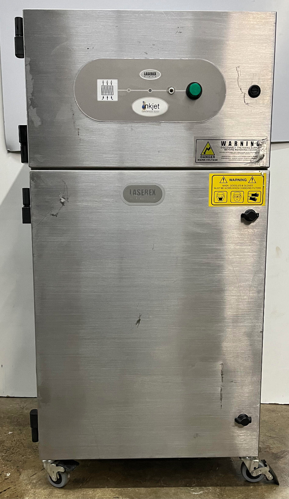 SISTEMA DI ESTRAZIONE FUMI PORTATILE PUREX LASEREX LX INKJET 400 0AL4106 PARTI/RIPARAZIONE