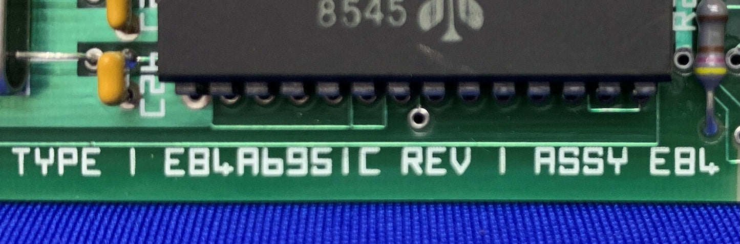 JK LASERS マイクロプロセッサ カード E84A6951C REV1 タイプ 1 ボード