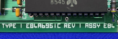 JK LASERS マイクロプロセッサ カード E84A6951C REV1 タイプ 1 ボード