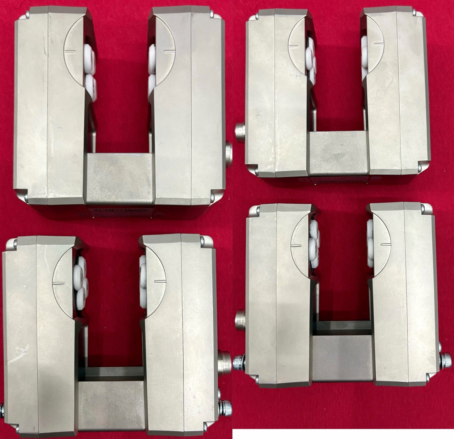 ERHARDT+LEIMER 2 FX5230 ULTRASONIC EDGE SENSORS & 1 DC3344 CONTROLLER -FOR PARTS