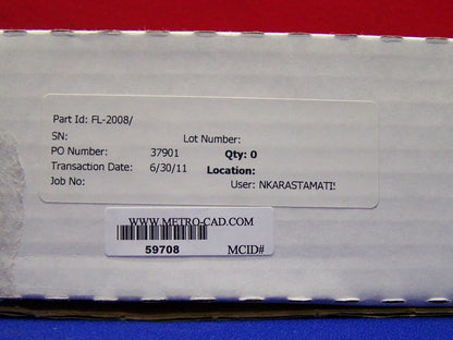 CAUDALÍMETRO ACRÍLICO OMEGA FL-2008 FR2A07BVBN-OM 10-100 SCFH AIRE