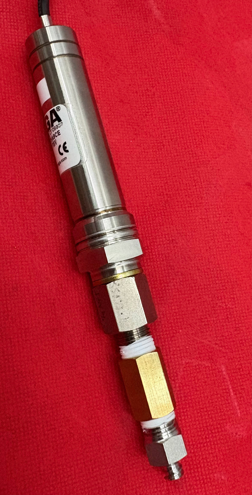 OMEGA USB PRESSURE TRANSDUCER MMV015USBHP3MC0T8A9CE RANGE 0-15 PN 27824