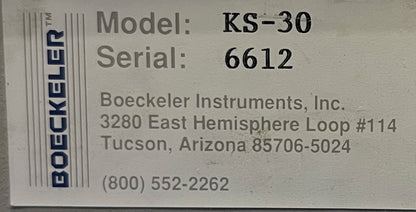 MEDICIÓN DE VÍDEO BOECKELER™ KS-30 VIA CONTROLLER (PARA VIA-Y/C) VIA SN 6612