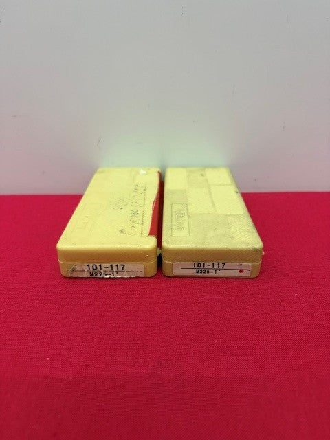 1 Lot of Qty. 2 Mitutoyo 0-1” Outside Friction Micrometer 0.0001 #M225-1