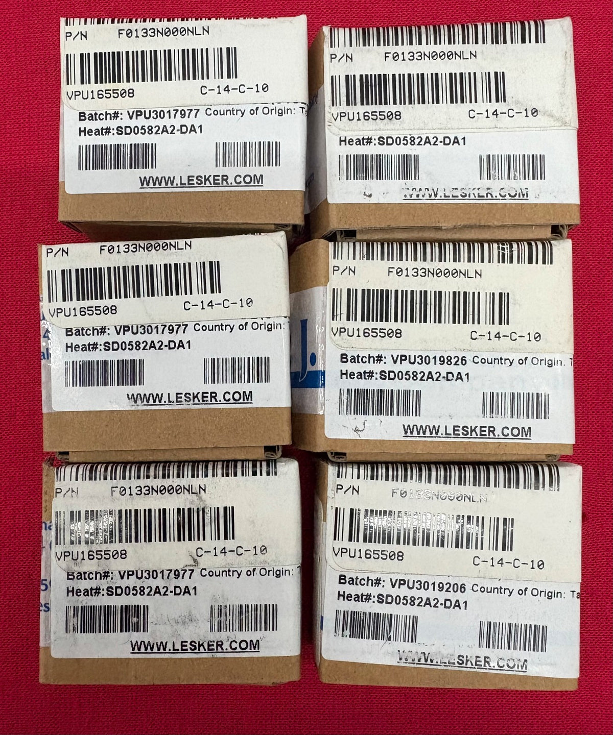 KURT J. LESKER F0133N000NLN FLANGE - 1 LOT QTY 6