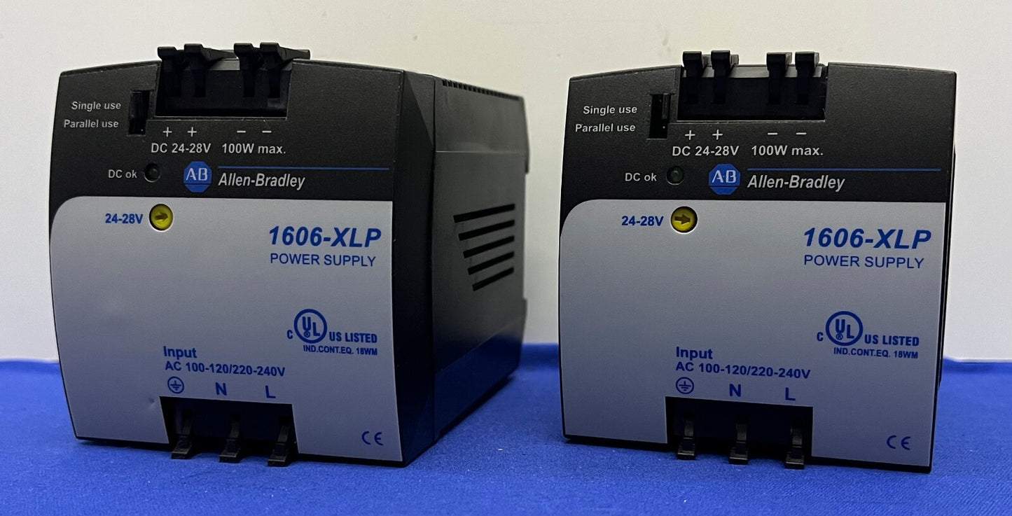 Allen Bradley AB 1606-XLP FUENTE DE ALIMENTACIÓN 1606-XLP100E Ser.A - 1 LOTE CANTIDAD 2