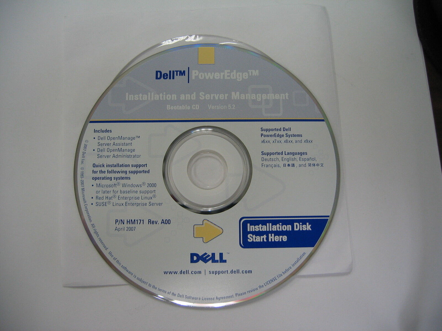 DELL SOFTWARE SYSTEMS MANAGEMENT COUNSOLES AND MANUALS VER 5.2