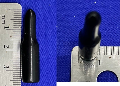 CAPLUGS BLACK PVC PLASTIC HEZ-240-12/ PLRU CAP (PACK OF 800) NEW OPEN BOX
