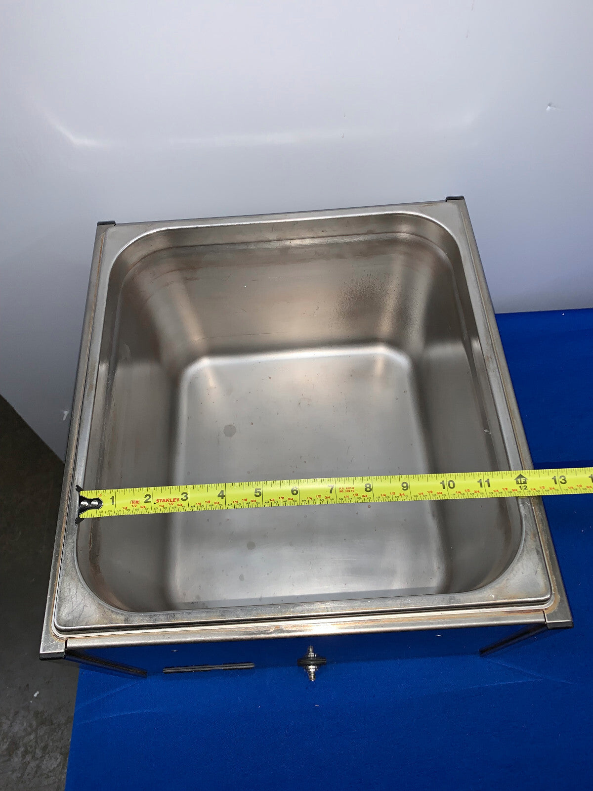 HAAKE, W15, SERBATOIO, IL TAPPO DI SCARICO È BLOCCATO