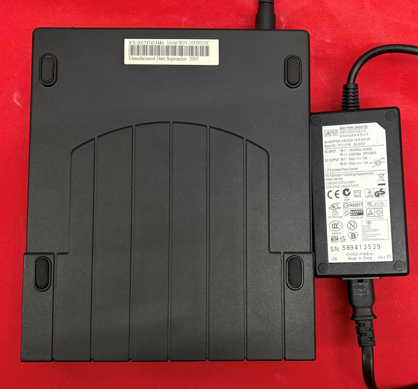 LITE-ON SHW-1635SX DVD/CD RE-WRITABLE DRIVE R/RW R DL COMPACT DISC / RW DVD+R DL