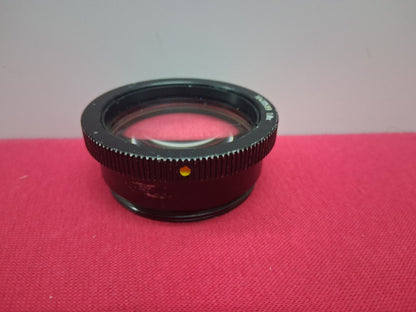 LEICA 10411589 1.0x Auxillary Objective Lens For Stereo Microscope