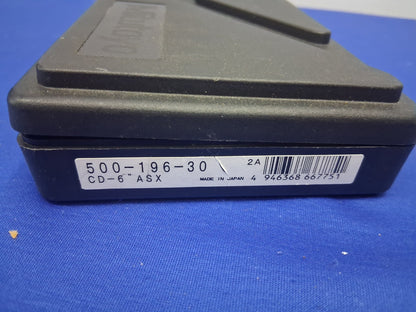 Mitutoyo 500-196-30 CD-6" ASX Digimatic Digital Caliper 6 inch With Case