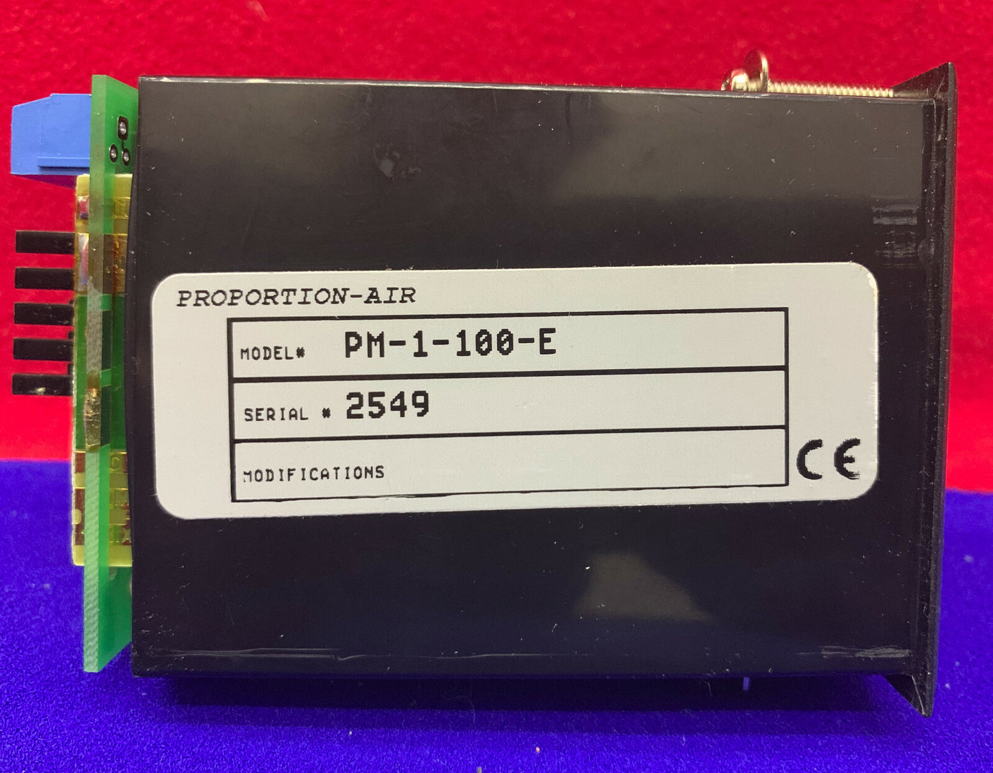 INDICATORE DI PRESSIONE DIGITALE A LED PROPORTION-AIR PM-1-100-E SN 2549