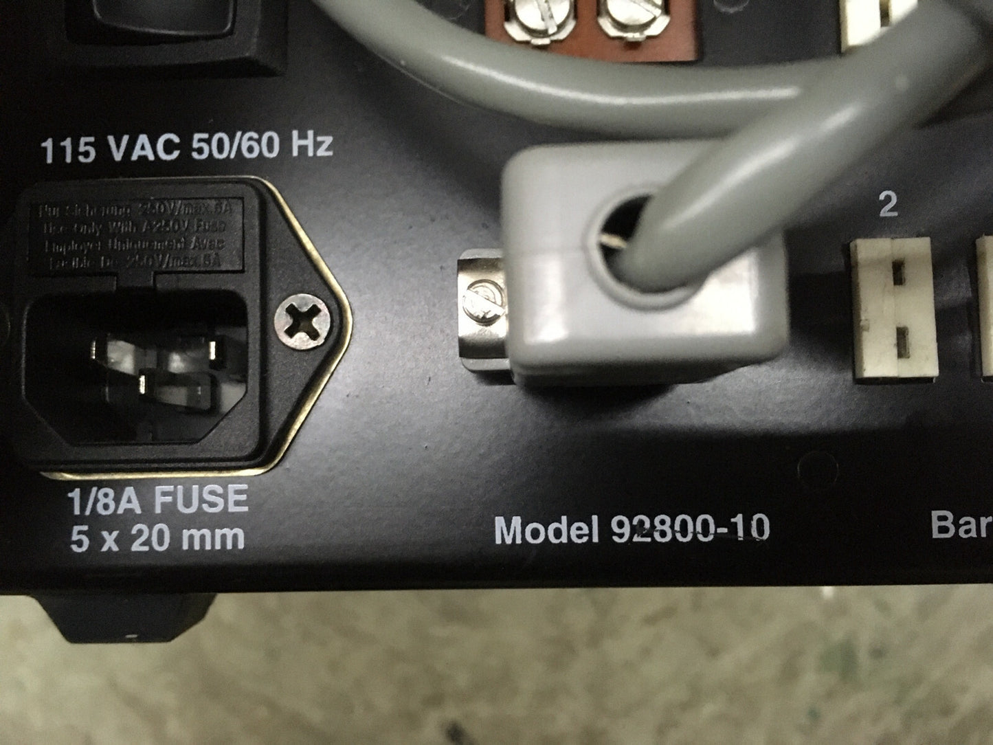 Cole-Parmer DIGI-SENSE 12 IINPUT SCANNING THERMOKOPPEL THERMOMETER 92800-10