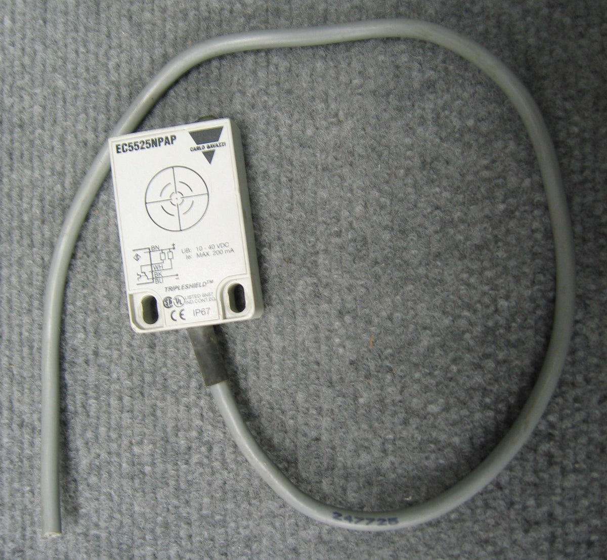 CARLO GAVAZZI EC5525NPAP TRIPLESHIELD-NABIJHEIDSSENSOR