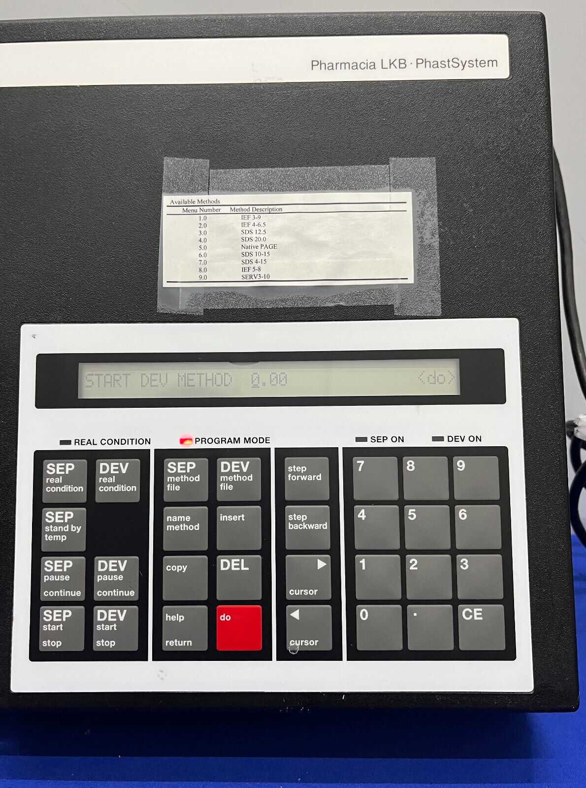 GE PHARMACIA LKB PHASTSYSTEM CODICE: 18-1018-23 - PARTI/RIPARAZIONE