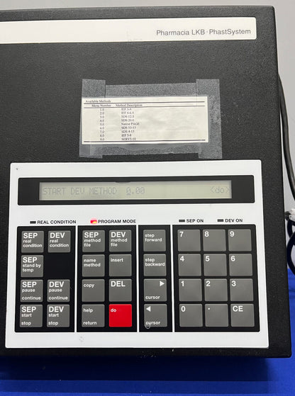 GE PHARMACIA LKB PHASTSYSTEM CODICE: 18-1018-23 - PARTI/RIPARAZIONE