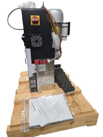 SCHLEUNIGER UNICRIMP 100 CRIMPER 2.2 TONS 40MM STROKE 135.78 MM SHUT HEIGHT NEW