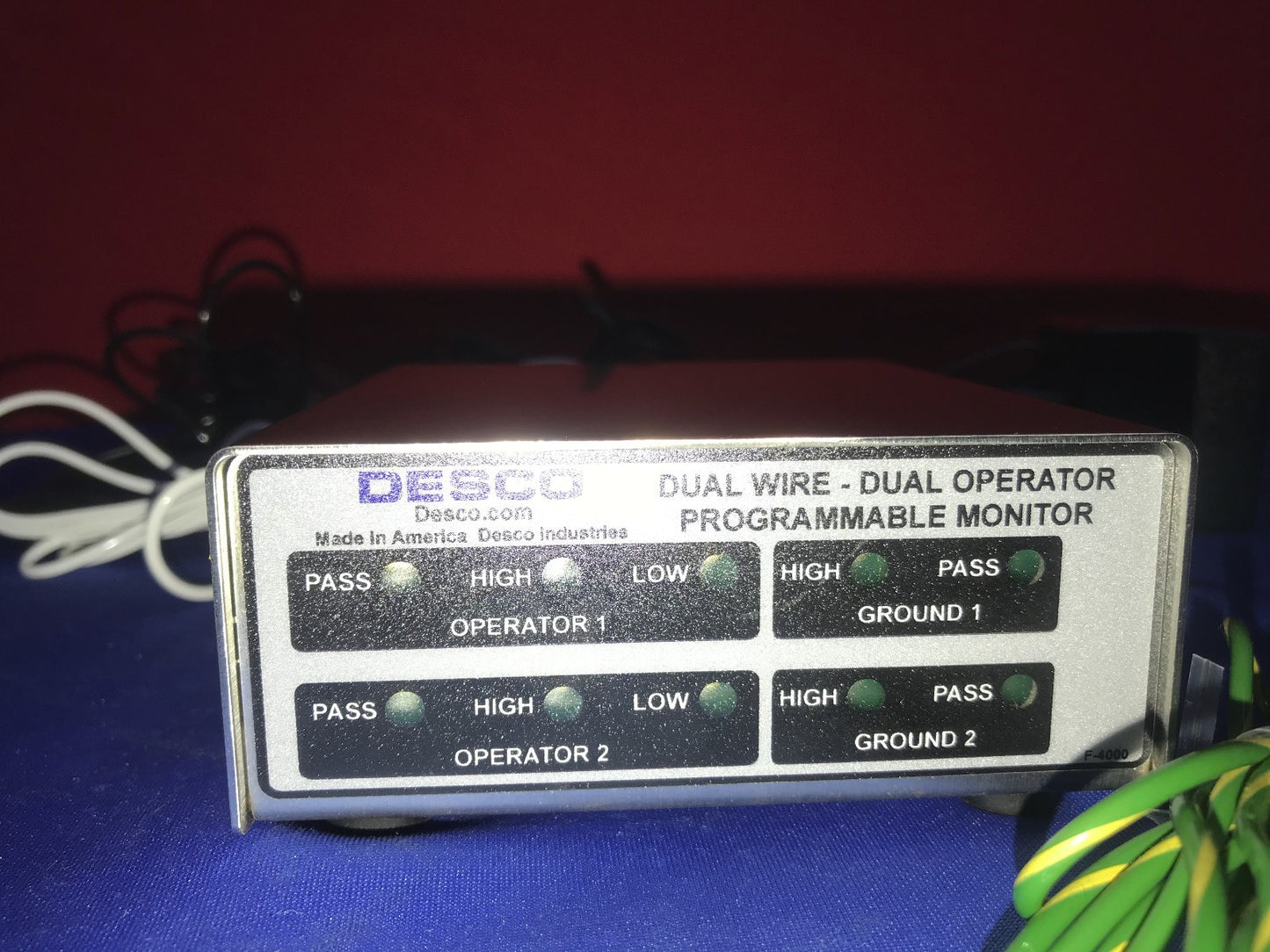 DESCO, DUAL WIRE CONTINUOUS MONITOR FOR PARTS / REPAIR