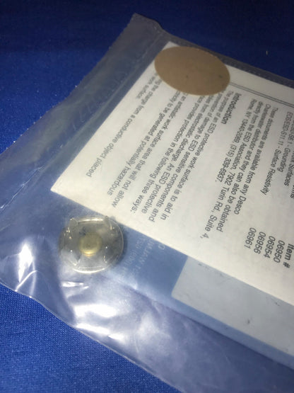 DESCO 09863 SNAP SOCKET ANTI-STATIC,PUSH AND CLINCH,10 mm SIZE - QTY 5 PKGS