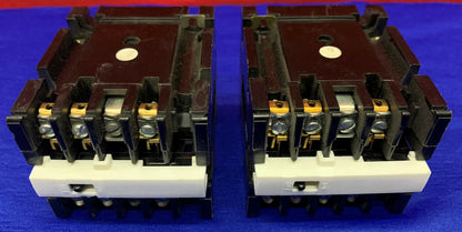 1 partij van 2 GE General Electric industriële relais CR120AD00349AA 28VDC serie A