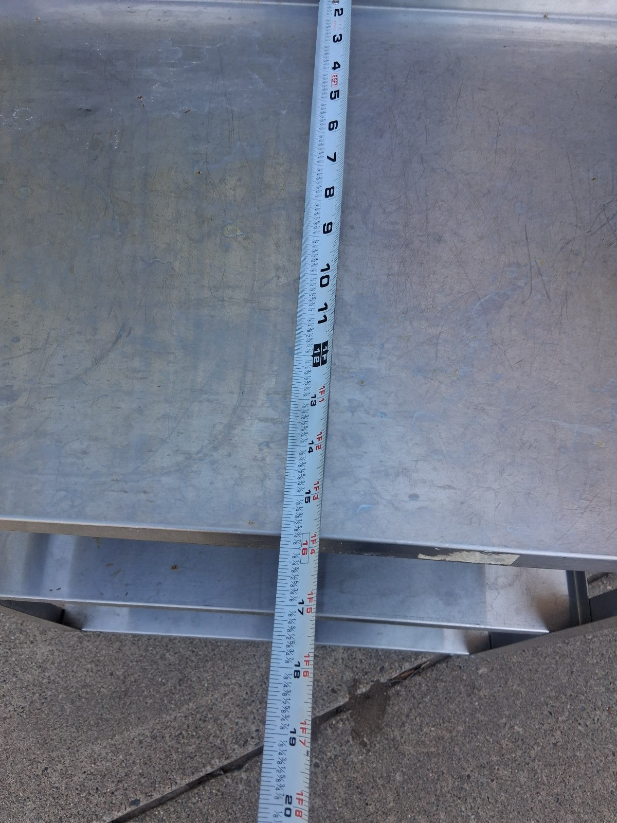 UPDATE INTERNATIONAL BC-2415SS STAINLESS STEEL BUS CART 3 SHELF 24" X 16" X 31"