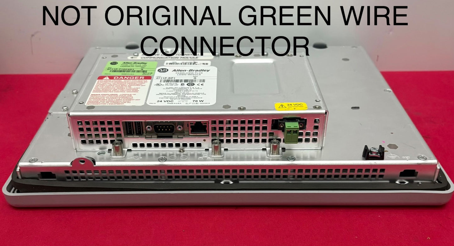Allen Bradley AB PANELVIEW PLUS 1250 2711P-RP1 SER G LOGIC MODULE - PARTS/REPAIR